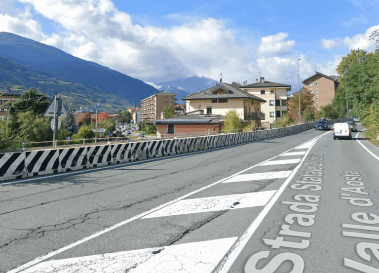 Approvato il progetto esecutivo di messa in sicurezza di via Roma ad Aosta