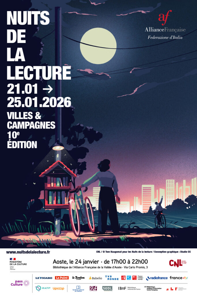 Affiches La nuit de la lecture 2026