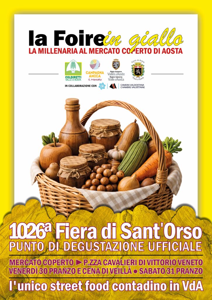 Locandina Street food contadino valdostano