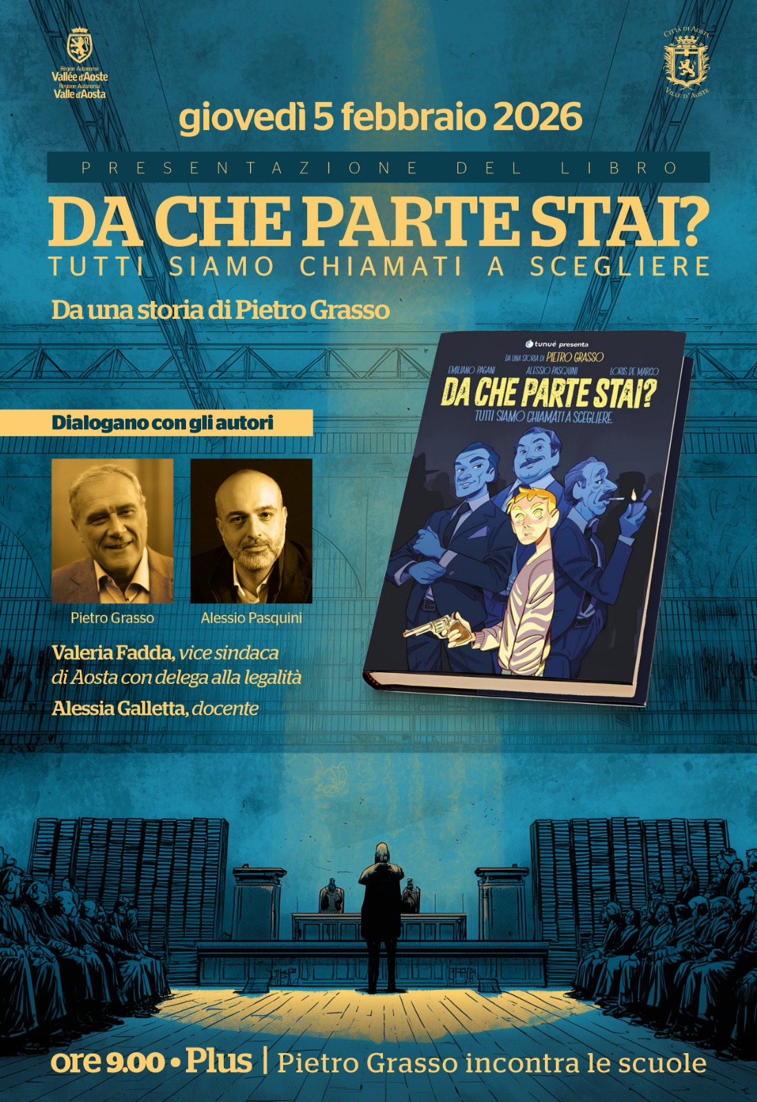 Locandina di presentazione Da Che Parte Stai? Tutti Siamo Chiamati A Scegliere