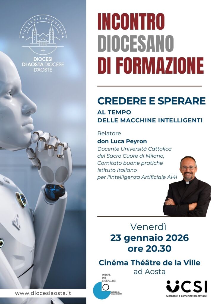 Locandina Credere E Sperare Al Tempo Delle Macchine Intelligenti