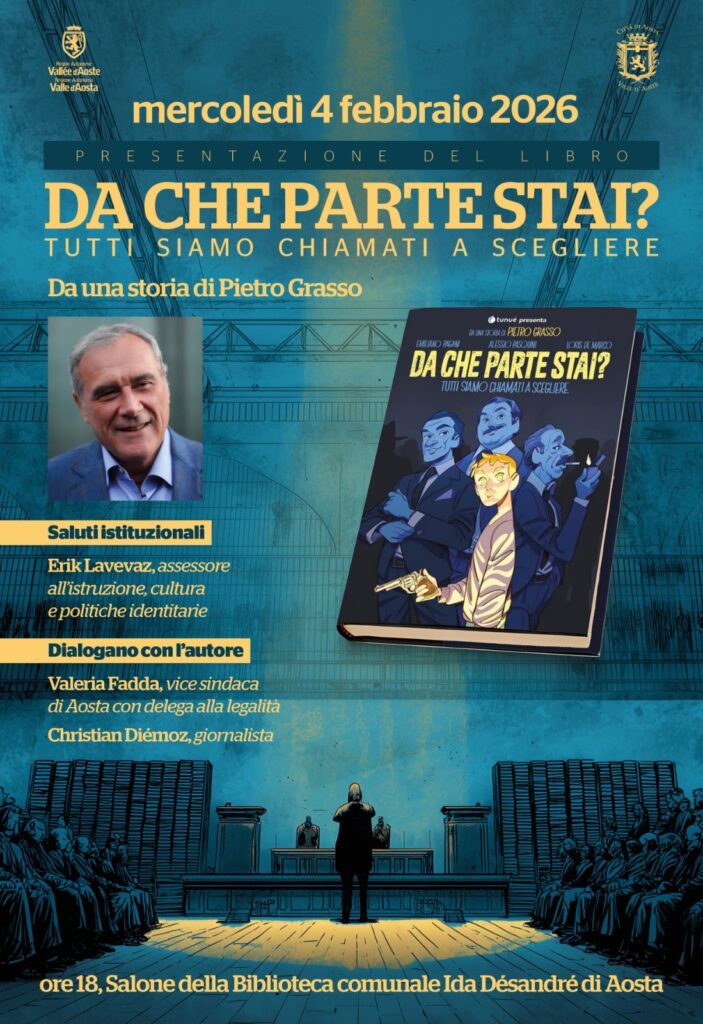 Locandina di presentazione Da Che Parte Stai? Tutti Siamo Chiamati A Scegliere