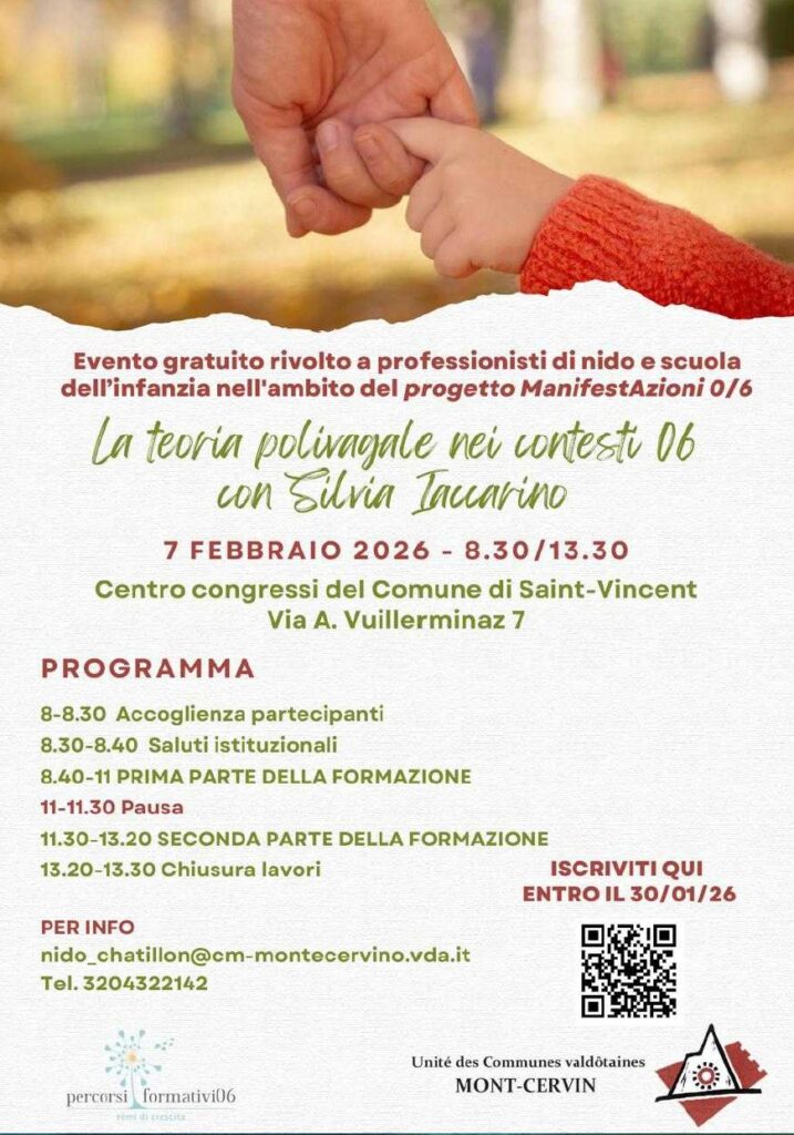 Locandina La teoria polivagale applicata ai contesti educativi 0/6