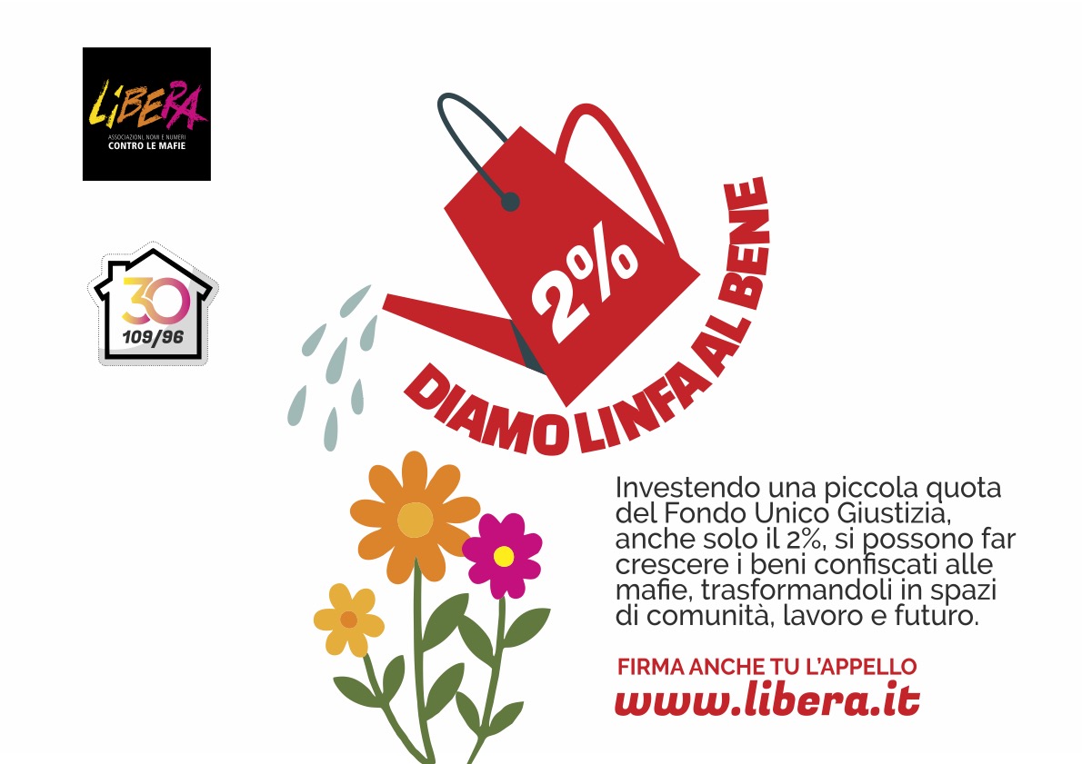 La campagna di Libera per sostenere il riutilizzo sociale dei beni confiscati