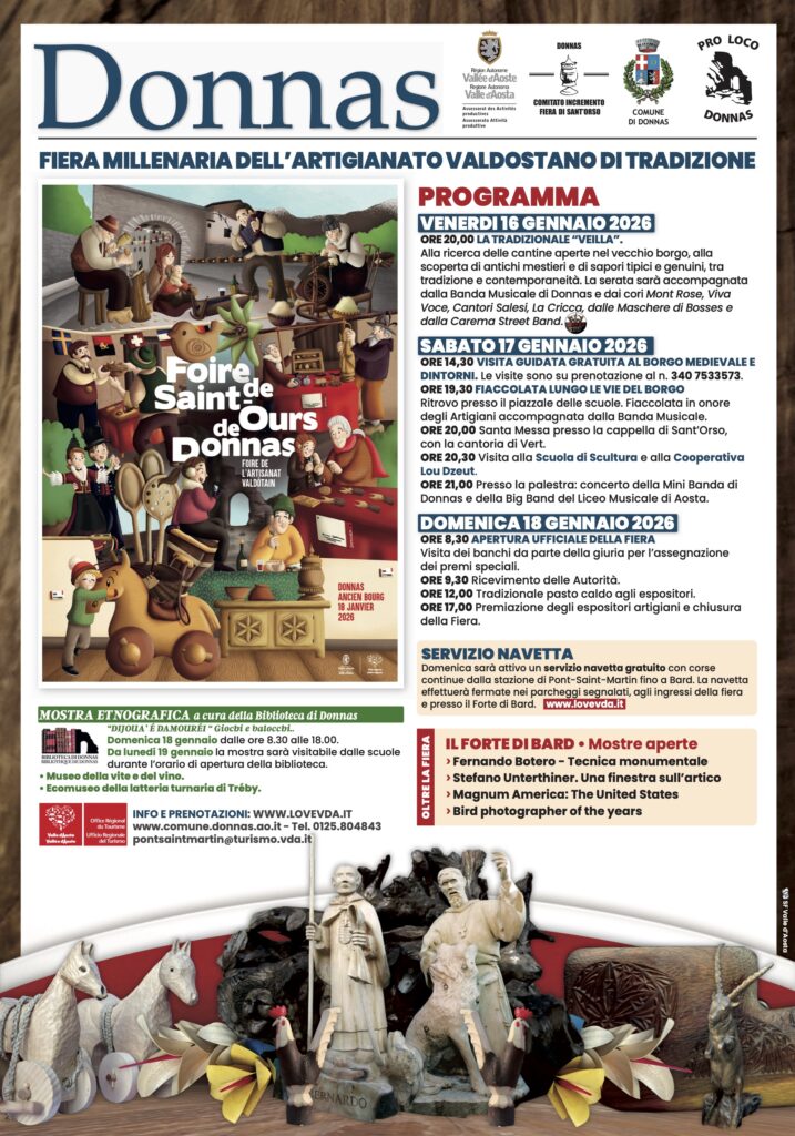 Manifesto Fiera Donnas 2026