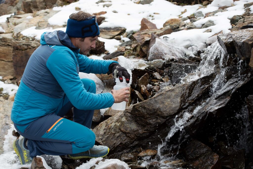 Marco Graziani Greenepace 6 Greenpeace su ghiacciaio del Lys