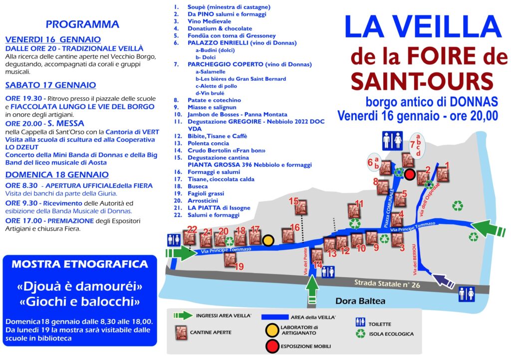 Fiera di Sant’Orso di Donnas 2026