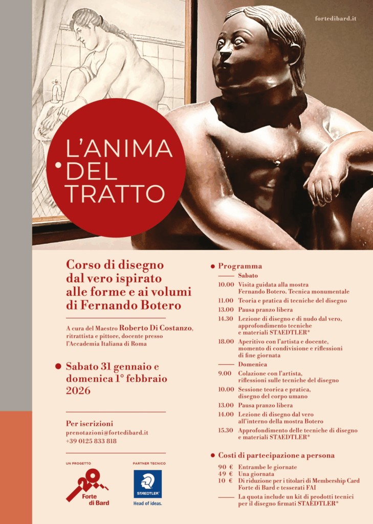 Locandina corso di disegno L'anima del tratto