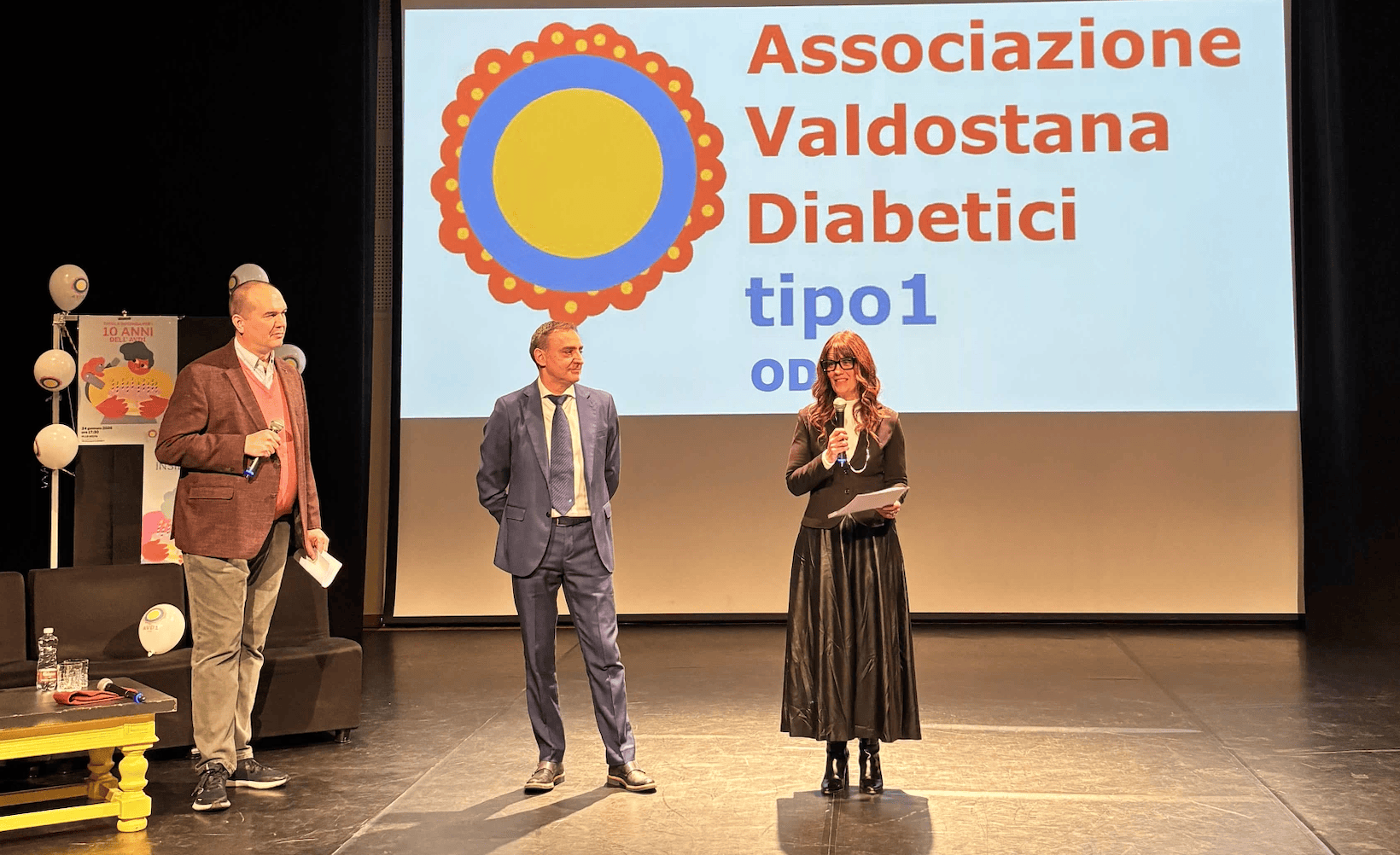 L’Associazione valdostana diabetici festeggia 10 anni