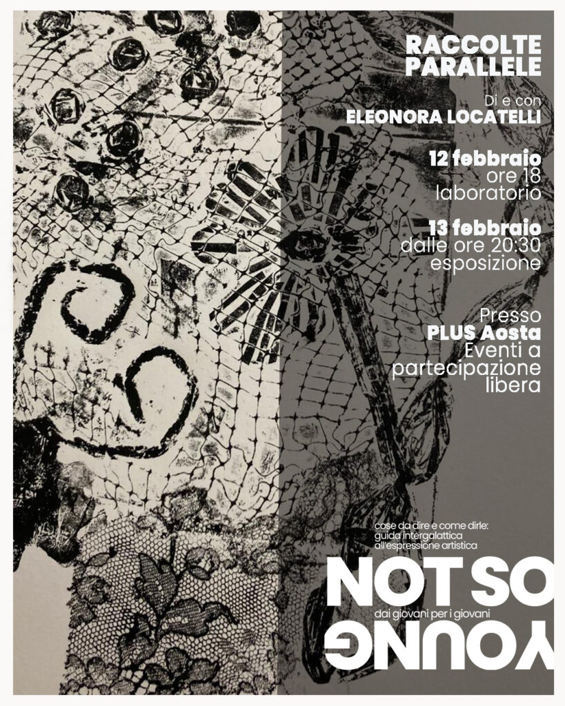 Locandina in con Eleonora Locatelli