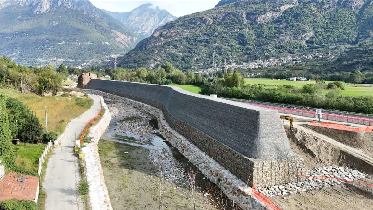 Rinnovata la collaborazione tra Valle d’Aosta e Piemonte per il monitoraggio della frana di Quincinetto 