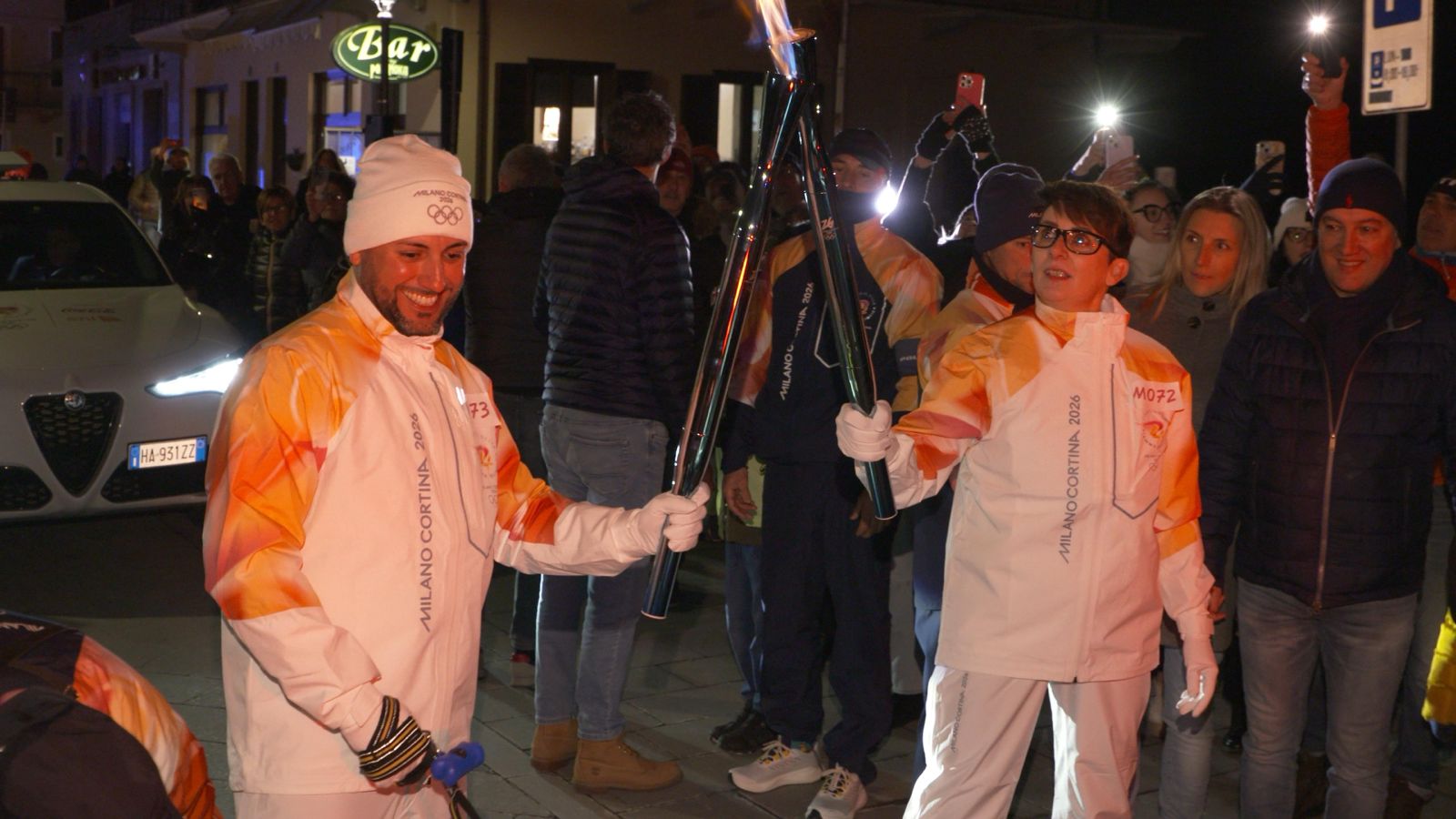La Fiamma Olimpica in Valle d\'Aosta