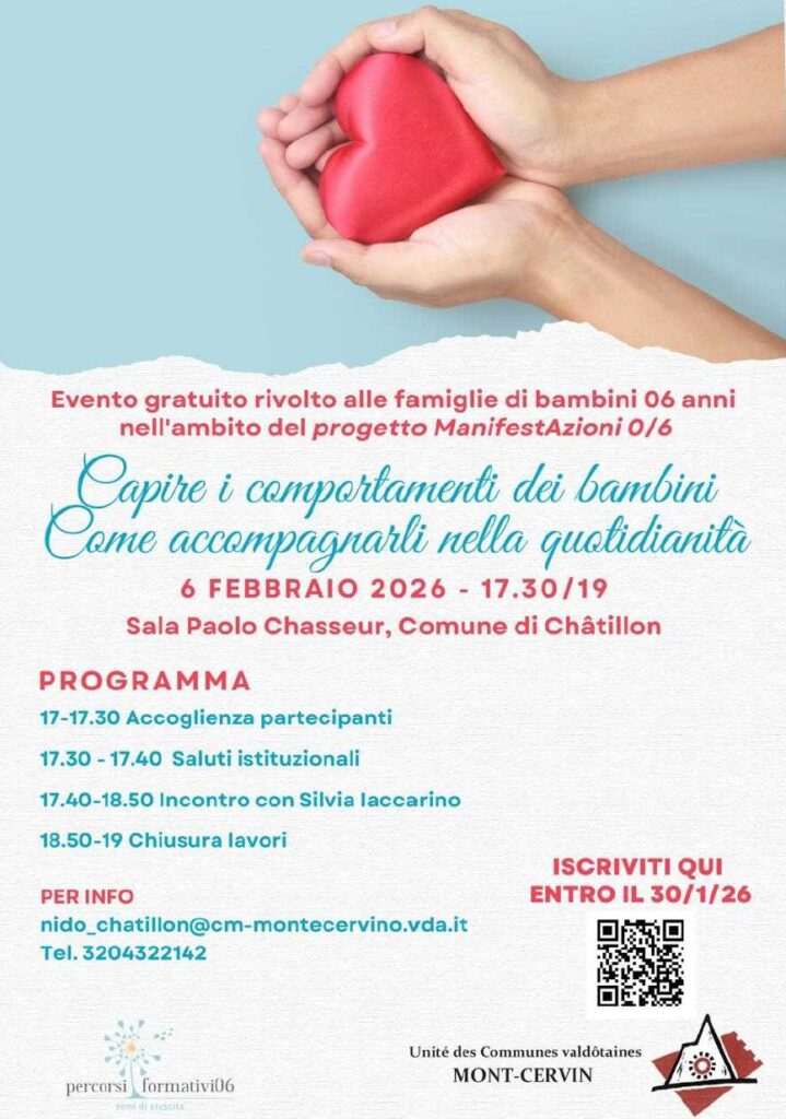 Locandina Capire i comportamenti dei bambini