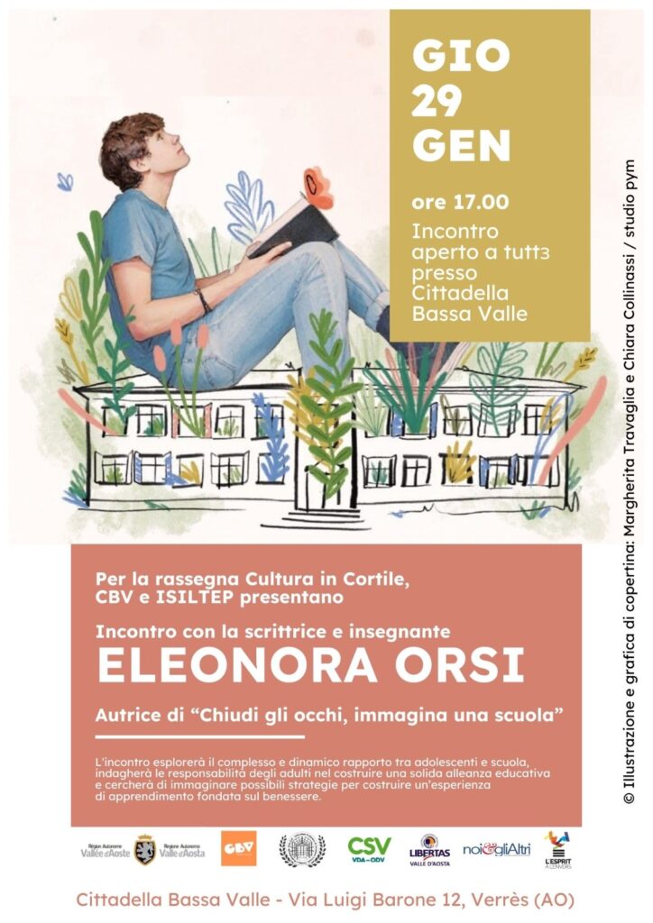 Locandina incontro con Eleonora Orsi