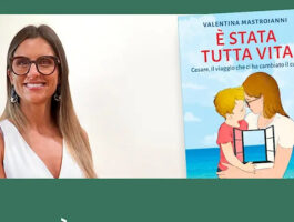 Valentina Mastroianni a Nus presenta il libro È stata tutta vita