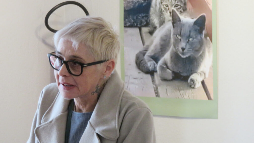 Alessandra Diridoni, presidente dell'associazione 'La Zampa VdA'