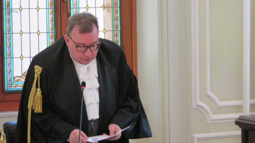 Il procuratore della Corte dei conti della Valle d'Aosta, Quirino Lorelli