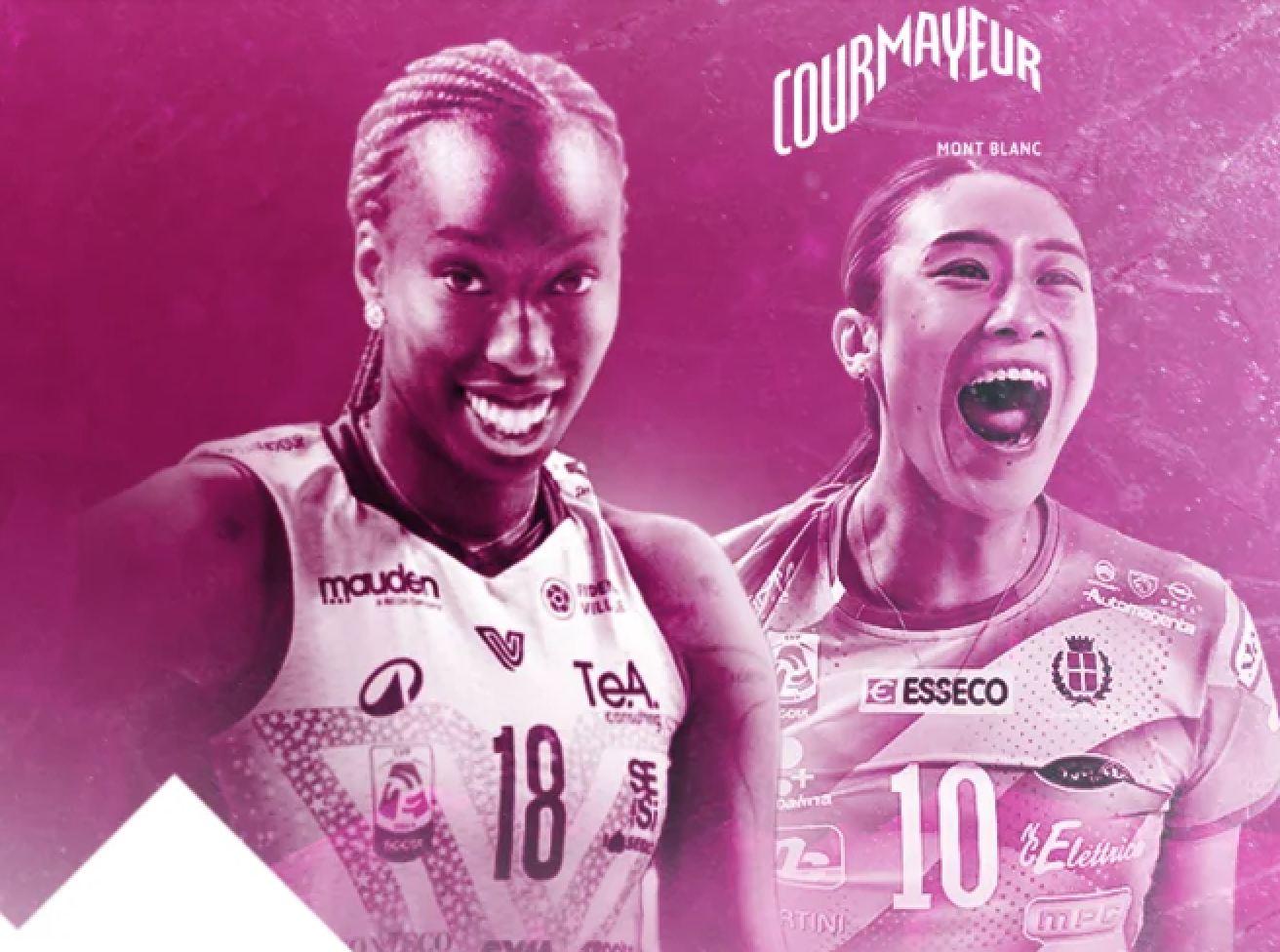 Courmayeur Mont Blanc Official tourism partner della Lega Volley femminile