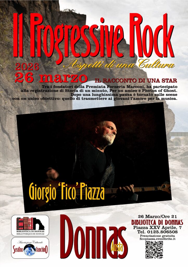 Locandina Giorgio Fico Piazza Donnas 2026