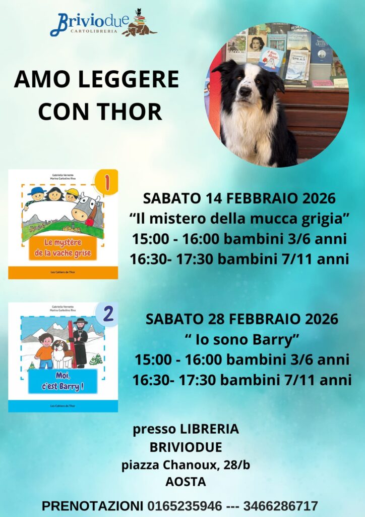 Locandina Amo leggere con Thor