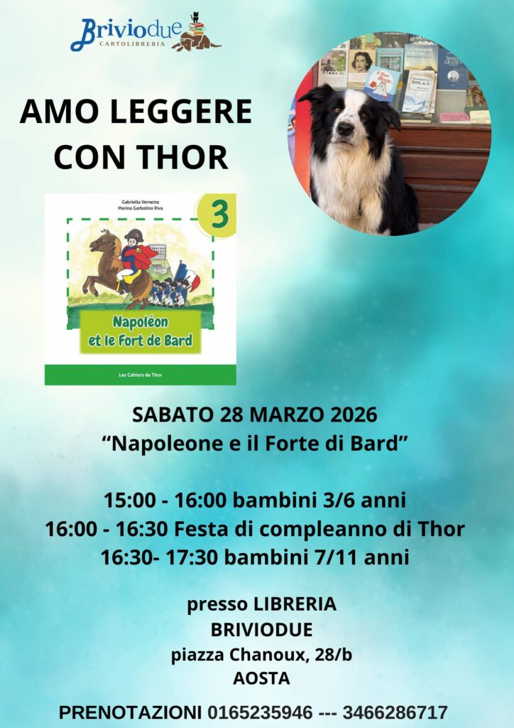 Locandina Amo leggere con Thor