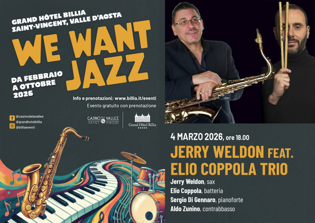 Locandina Jerry Weldon feat. Elio Coppola Trio
