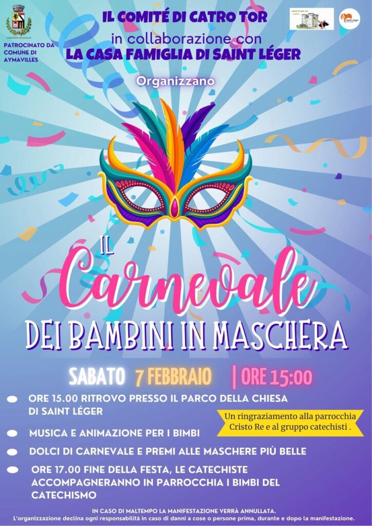 Locandina Carnevale a Aymavilles