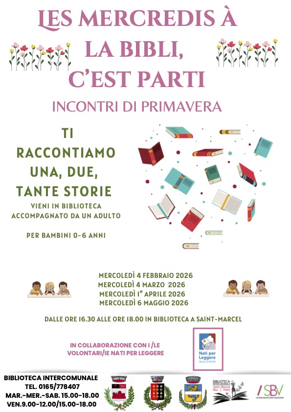 Locandina Les mercredis à la bibli