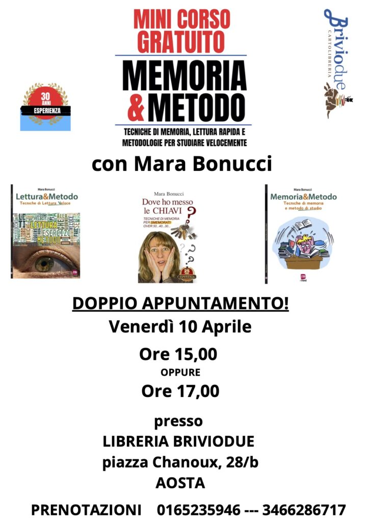 Locandina mini corso con Mara Bonucci