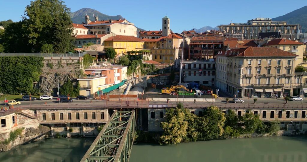 Elettrificazione Rfi piazza Perrone Ivrea