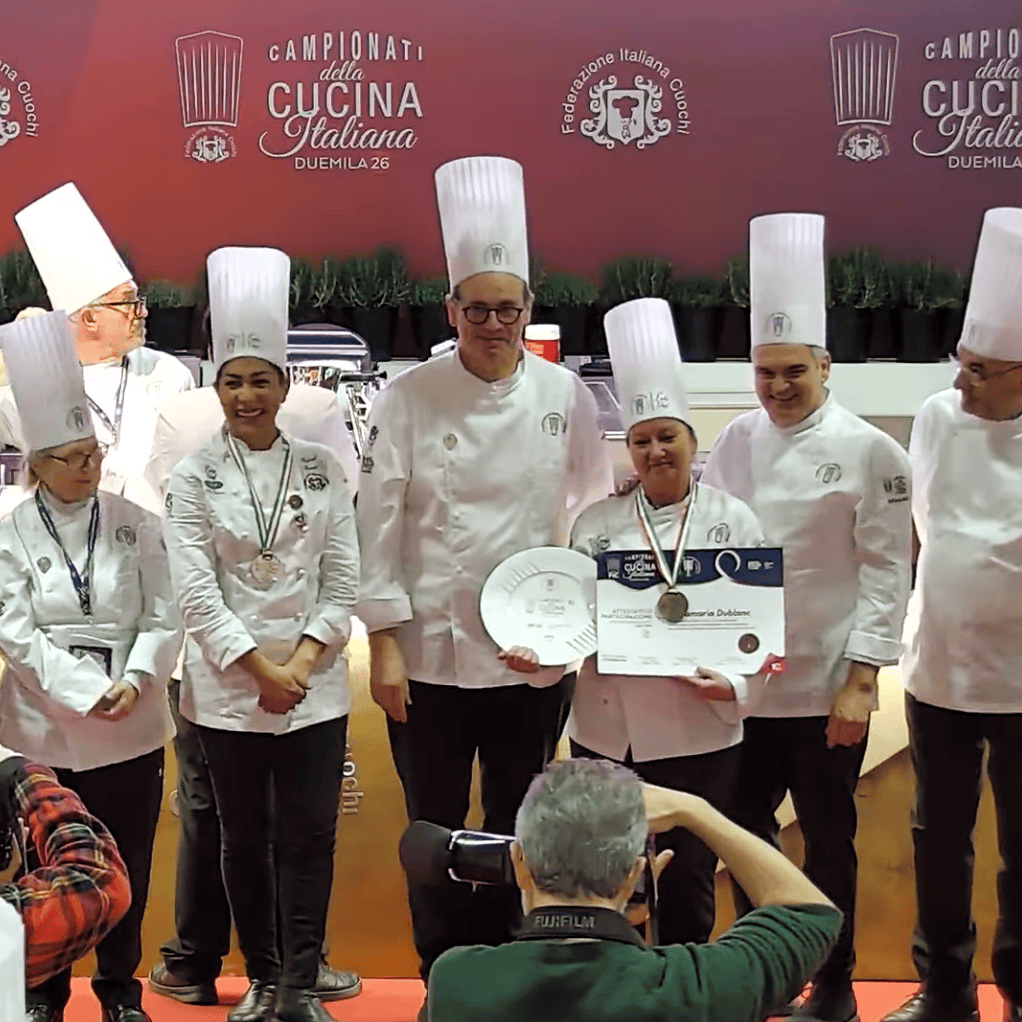 Piatto di Annamaria Dublanc ai Campionati della Cucina Italiana 2026