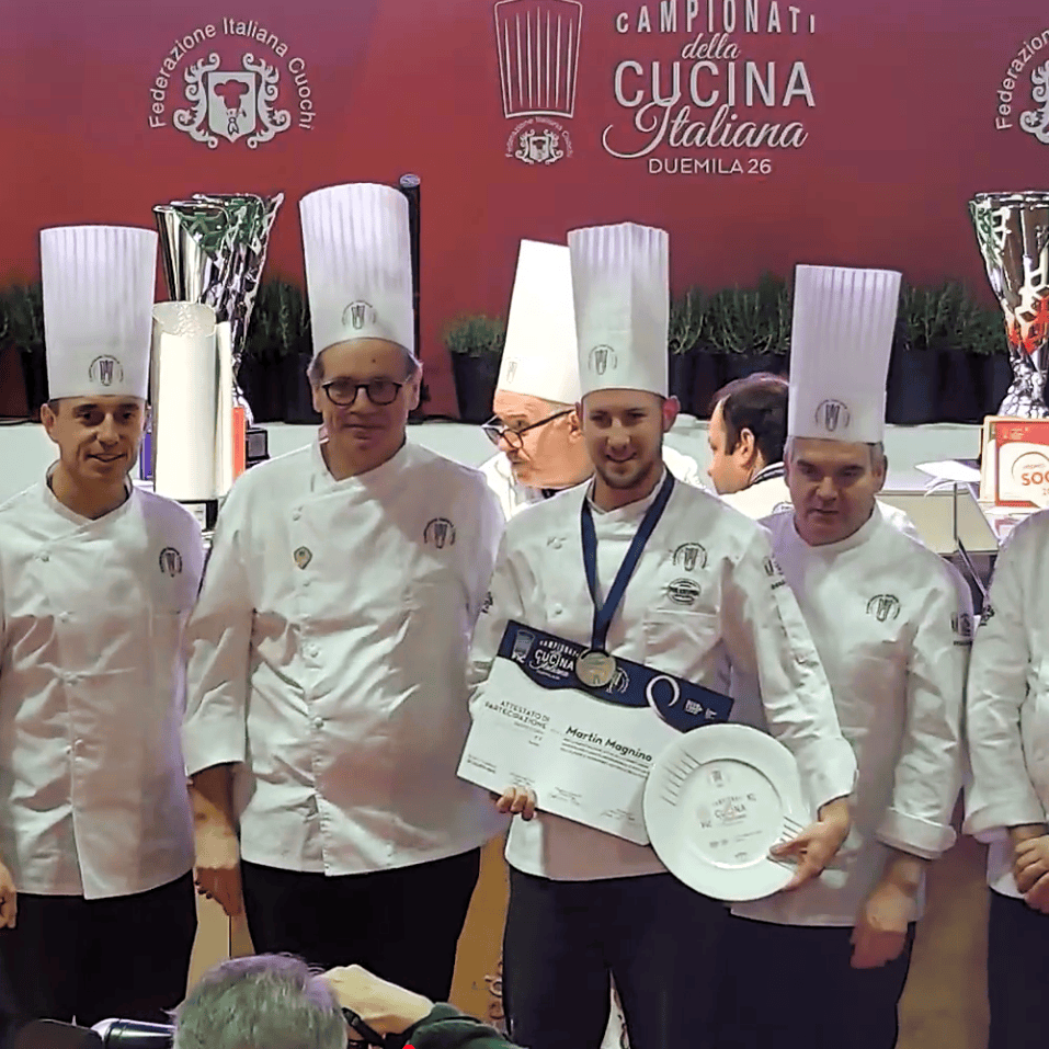 Premiazione Martin Magnino Campionati della Cucina Italiana 2026