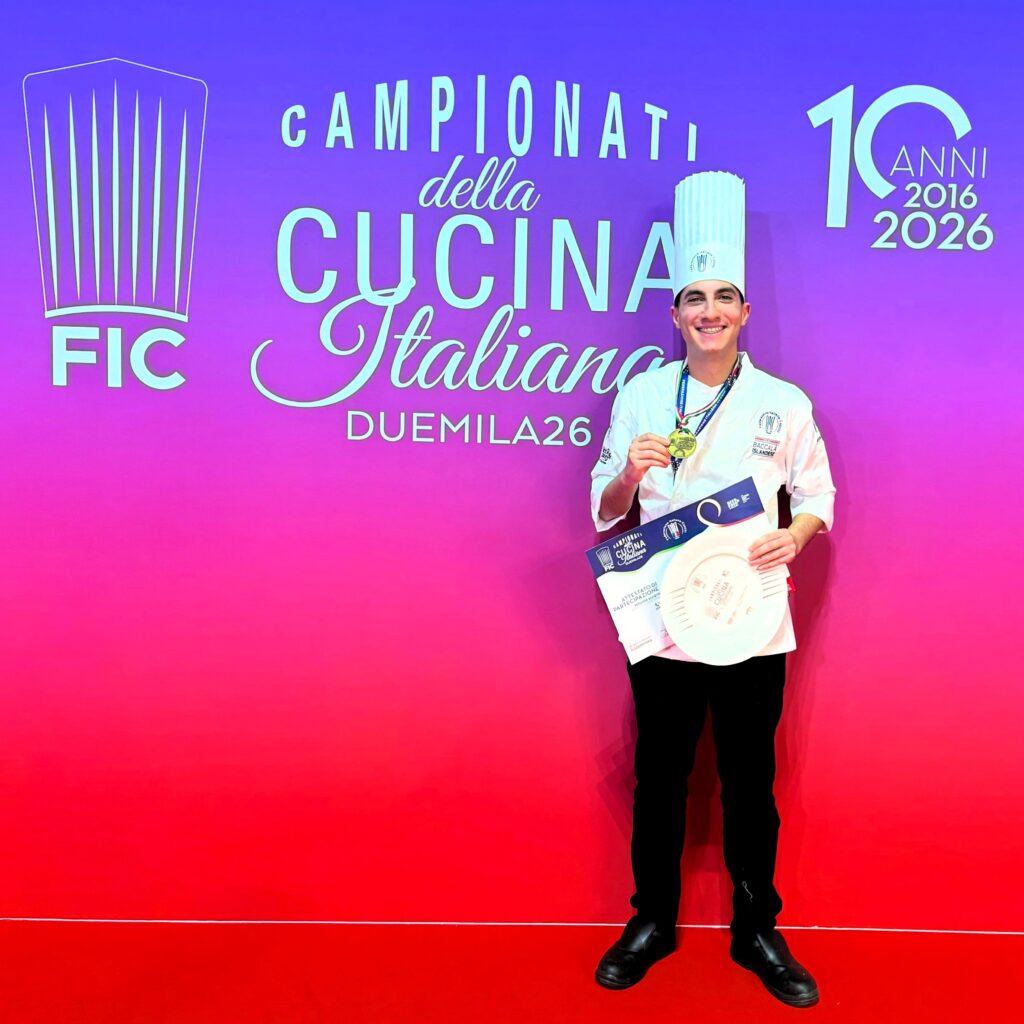 Matteo Stumbo ai Campionati della Cucina Italiana 2026