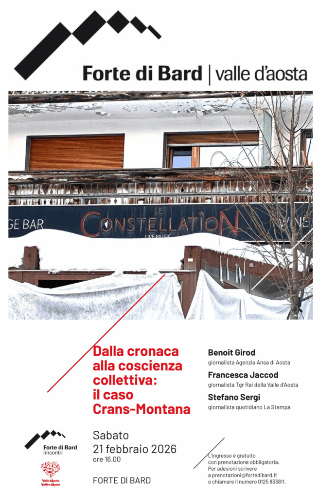Locandina incontro Il caso Crans-Montana: dalla cronaca alla coscienza collettiva