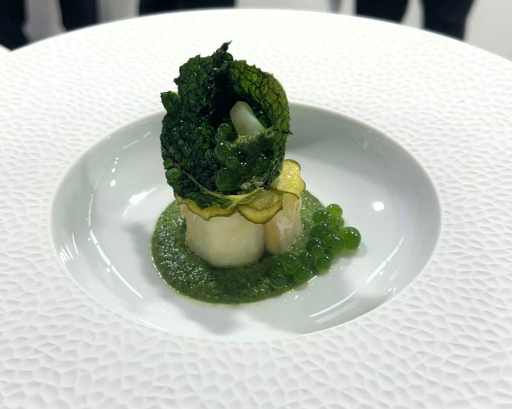 Campionati della Cucina Italiana 2026 - Baccalà in verde piatto di Matteo Stumbo
