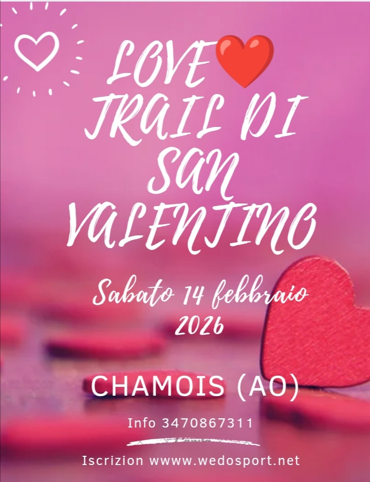 Locandina Trail di San Valentino