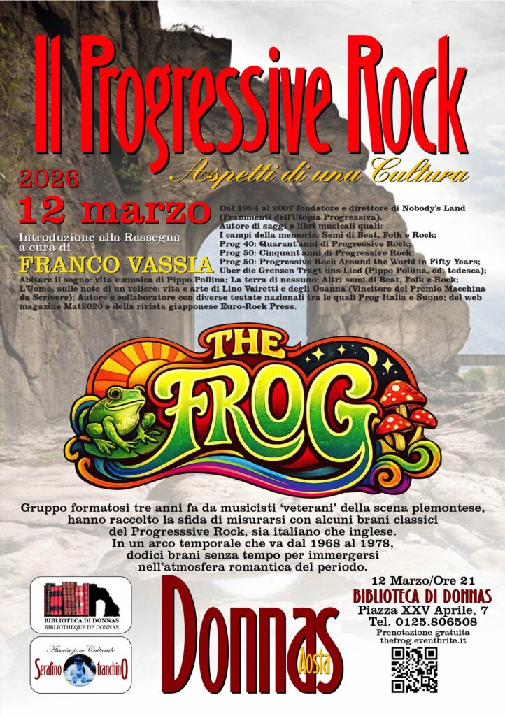 Locandina Thefrog Donnas 2026