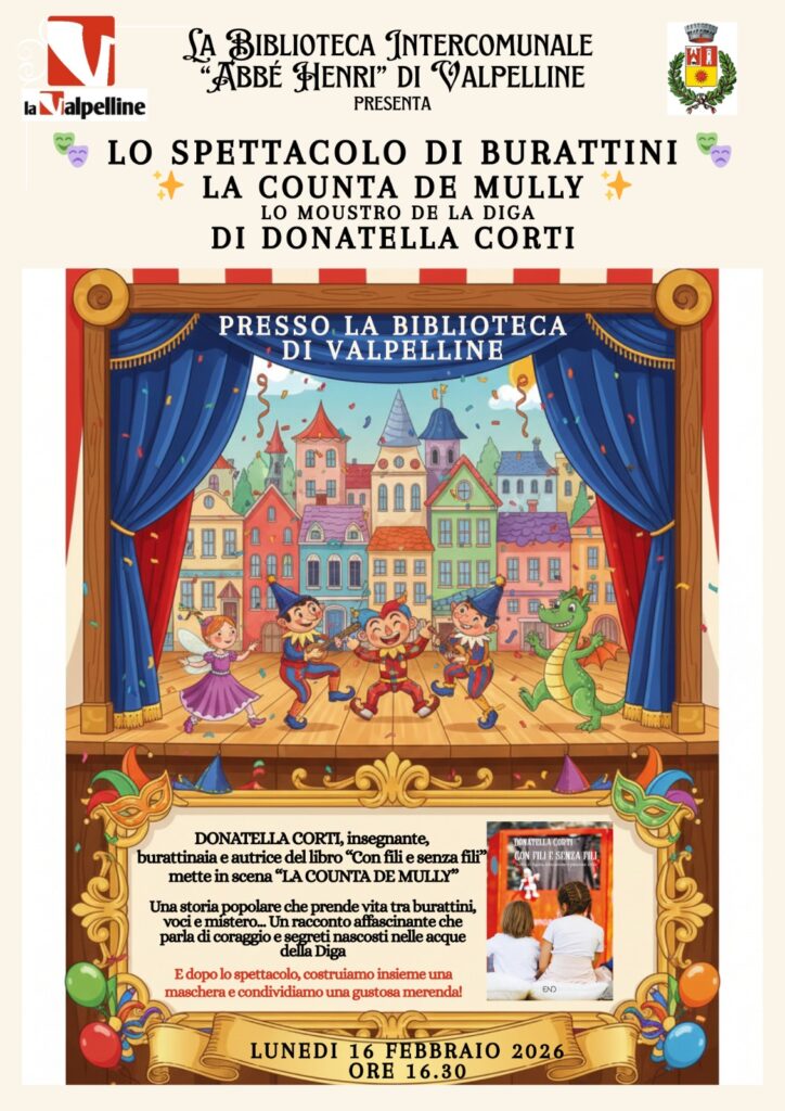 Locandina spettacolo di burattini