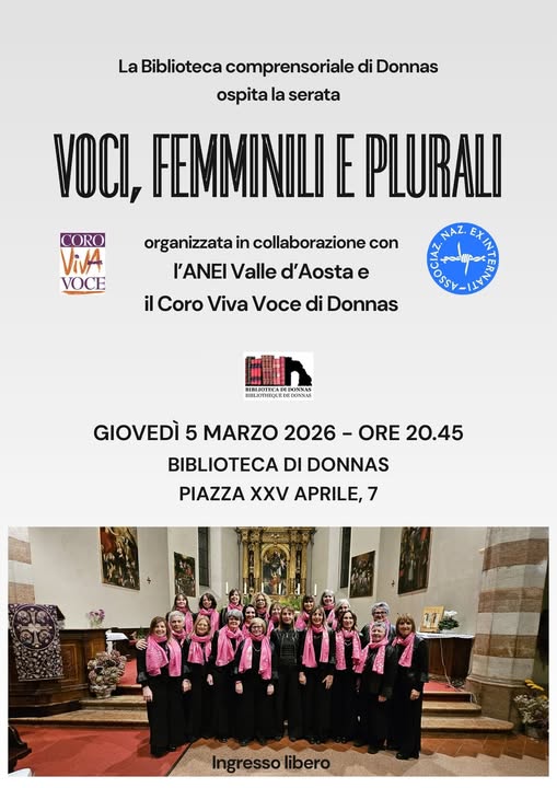 Locandina voci al femminile