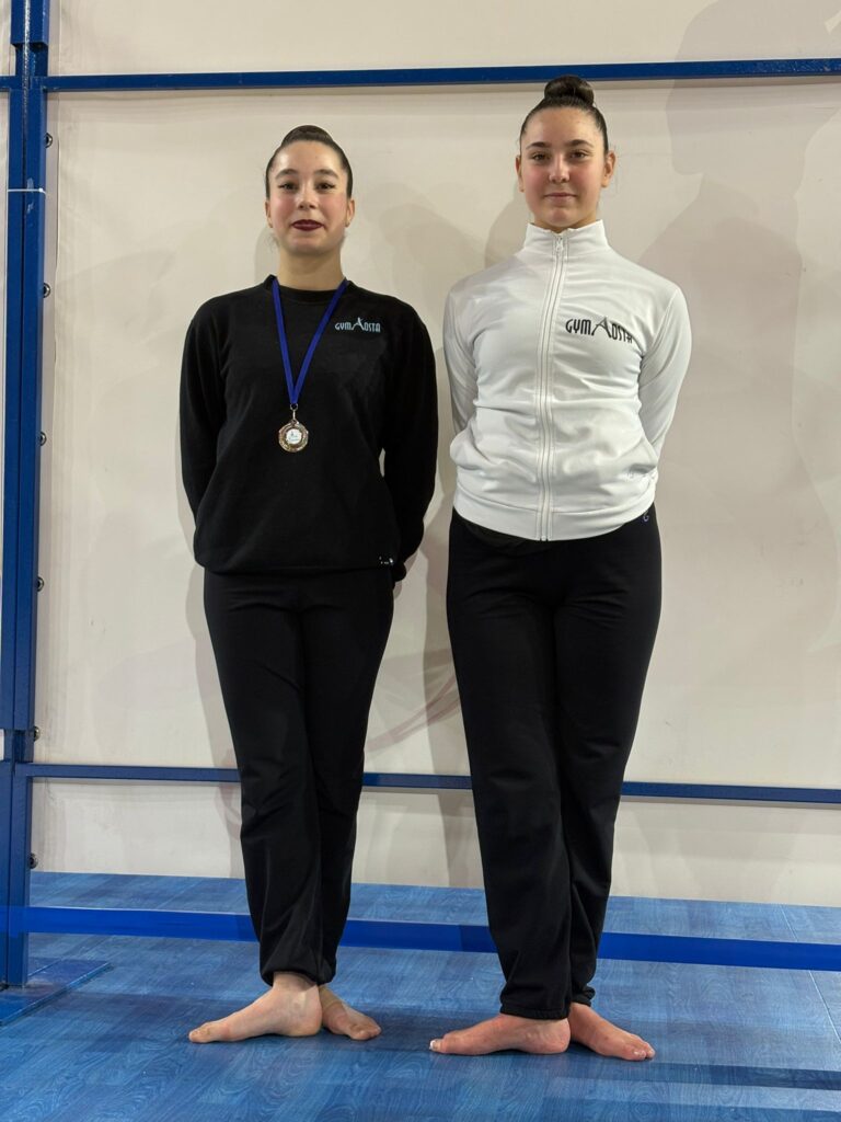 Gym Aosta - Da Sn Claudia Matteotti E Sofia Falcicchio
