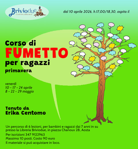 Locandina corso di fumetto Fumetto