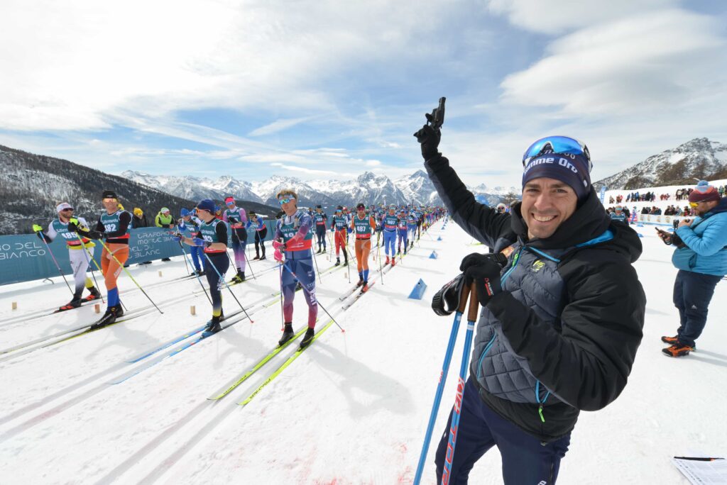 Gran Finale Saint-Barthélemy sciare con Federico Pellegrino