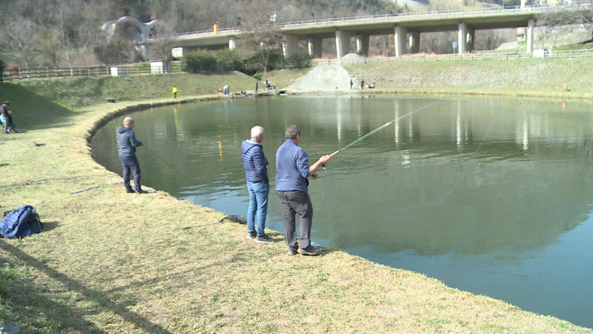 Riapre il Lago Bertina di Châtillon con la pesca sportiva