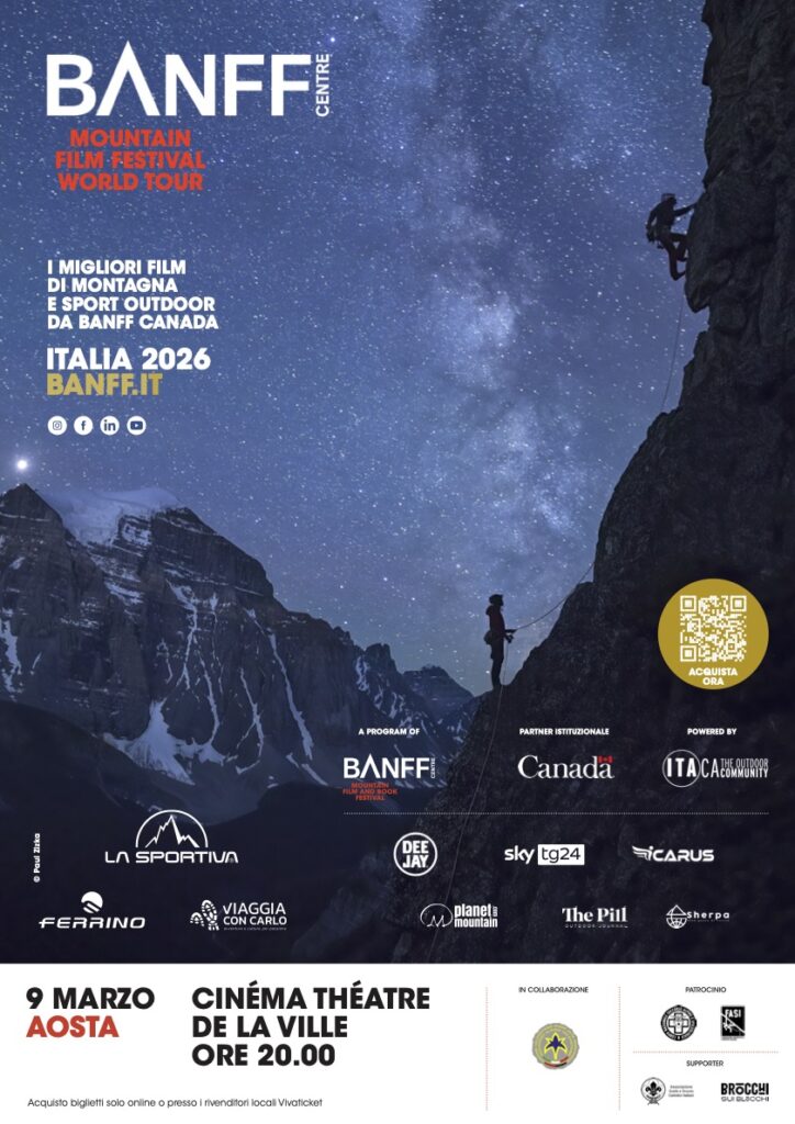 Locandina Banff Centre mountain film festival world tour 2026