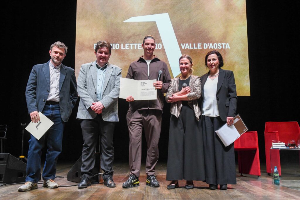 Alcide Pierantozzi vincitore del Premio letterario Valle d'Aosta 2026