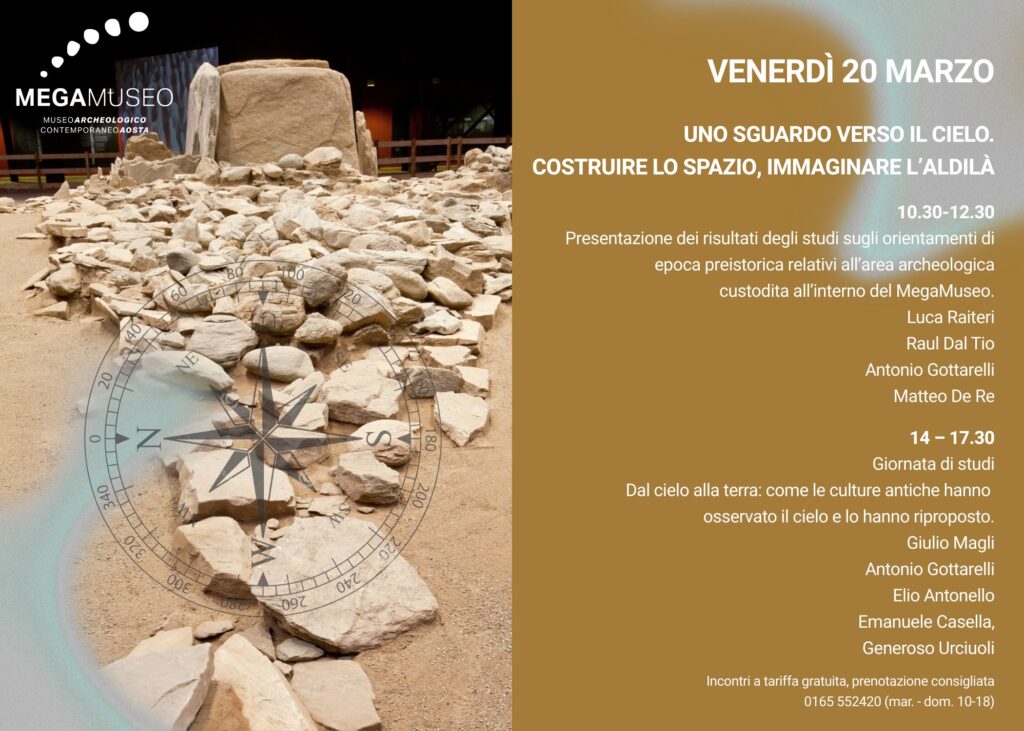 Locandina Archeoastronomia al MegaMuseo