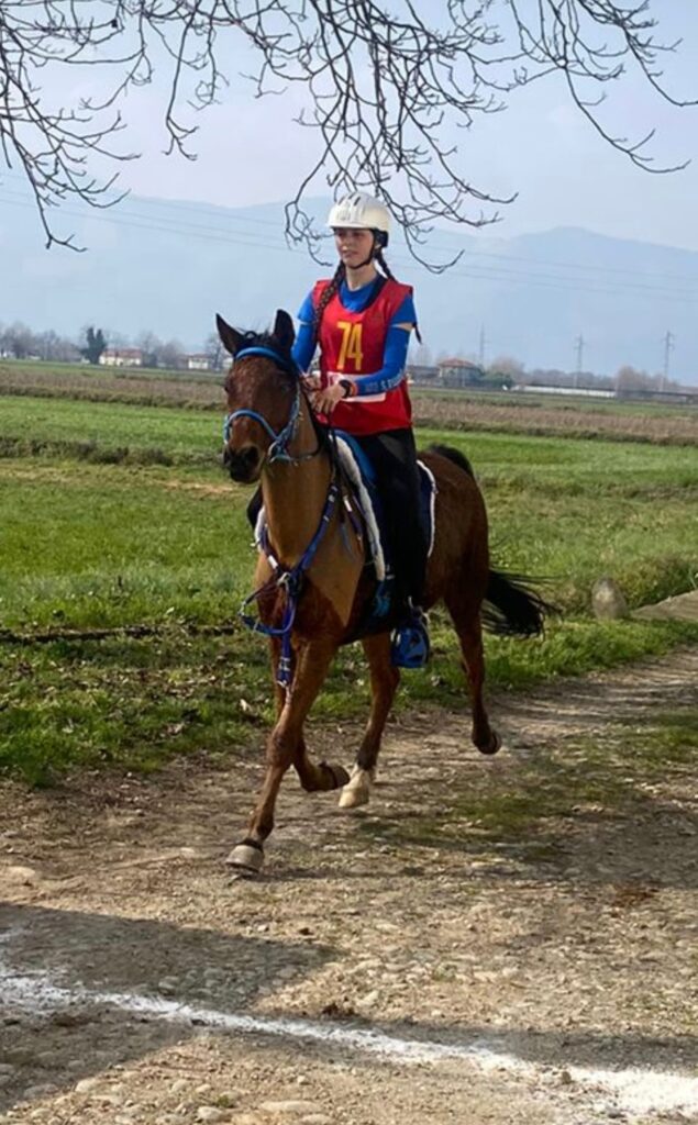 Amelie Garin - equitazione