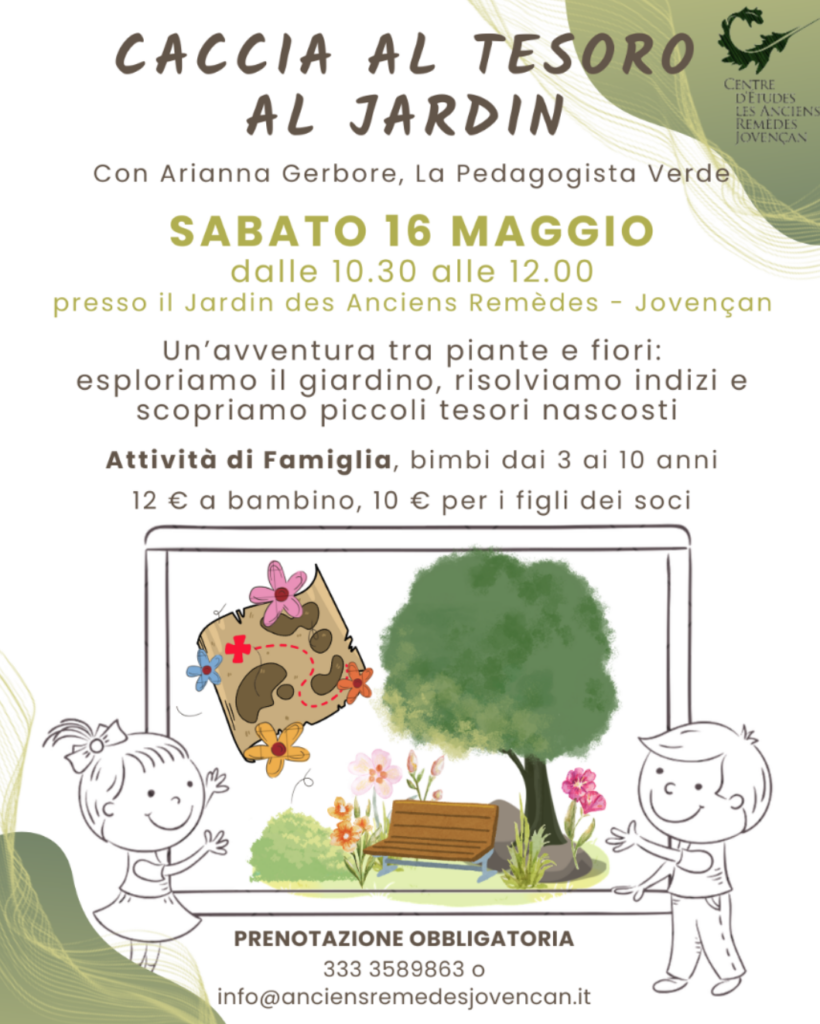 Caccia al tesoro al Jardin