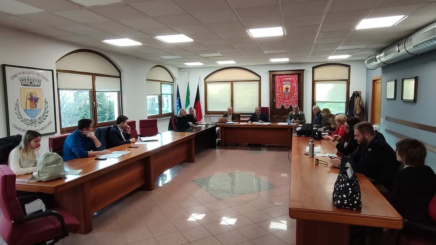 Consiglio comunale a Saint-Christophe il 19 marzo 2026