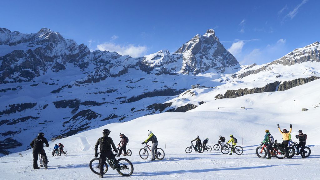 Cervino Snow Bike Show